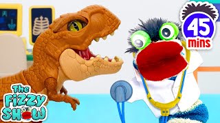Fizzy's Pet Vet Adventures With Dinosaurs, Super Mario & Animal Friends | Fun Compilation For Kids