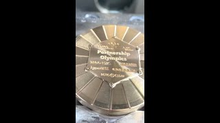 CNC Machining an Olympic Gold Medal - Part 4 Final