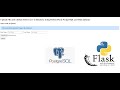 Upload File and validate before save to Database using Python Flask PostgreSQL and SQLAlchemy