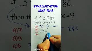 Simplification Trick| SSC CGL GD Math Trick| Root Problems| Square , cube Root Tricks | #shorts