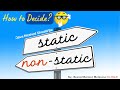 #9 - 📚 Choosing Between Static and Non-Static Methods in Java 📚