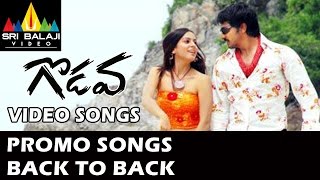 Godava Promo Songs Back to Back | Video Songs | Vaibhav, Shraddha Arya | Sri Balaji Video