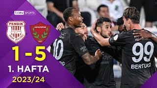 Pendikspor (1-5) Atakaş Hatayspor | 1. Hafta - Trendyol Süper Lig 2023/2024