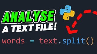 Lesson 9 – Python Text File Analysis: Word Count, Sentence Count & More!