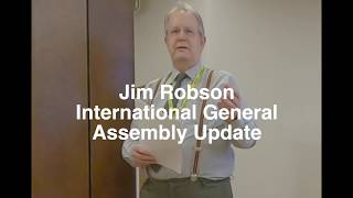 IGA Update  - Jim Robson