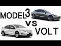 TESLA MODEL3 vs CHEVY VOLT  -  Vlog #159