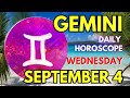 Gemini ♊ 🎉 𝐀 𝐌𝐢𝐫𝐚𝐜𝐥𝐞 𝐈𝐬 𝐉𝐮𝐬𝐭 𝐀𝐫𝐨𝐮𝐧𝐝 𝐓𝐡𝐞 𝐂𝐨𝐫𝐧𝐞𝐫! 🌠 Horoscope For Today September 4, 2024 | Tarot