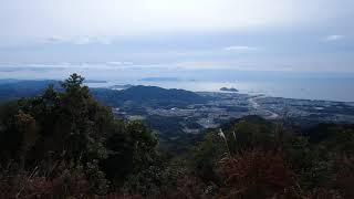 虎ヶ岳山頂から眺める風景　山口県光市