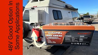 48 Volt LifeP04 Golf Cart Battery For Your RV/Camper/Van??? | EnjoyBot