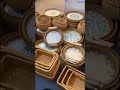 rattan storage basket fruit tray for the kitchen shorts shortsvideo storagebasket