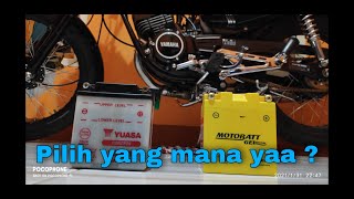 UNBOXING AKI BAGUS MANA AKI KERING DAN AKI BASAH || MERK MOTOBATT MTX3L