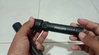 ADU CAHAYA SENTER PHILIPS SFL 2188 VS DELI 551011, ADU SENTER 300 RB VS 100 RB.