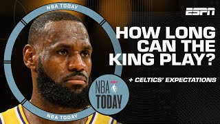 Could LeBron still be ballin’ at 45?! 🤯 + Expectations for the Celtics this year 👀 | NBA Today