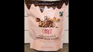 OMG! Milk Chocolate Almond Toffee Clusters Review