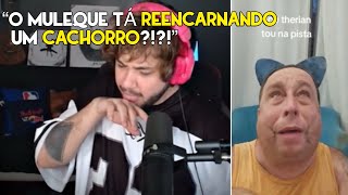 BRINO DESCOBRE O QUE É THERIAN EM LIVE KKKK