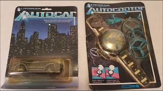 1983 AUTOMAN Lamborghini LP400 Autocar and Wrist Autocopter by UK Acamas Toys RARE