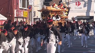 【事故・ハプニング多数】令和6年　和泉だんじり　大連合（ほぼ全部のやりまわし‼︎）