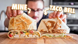 Making The Taco Bell Crunchwrap Supreme At Home | But Better