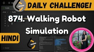 874. Walking Robot Simulation | Leetcode Solution in JAVA