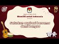 Video Lirik Jingle Pemilu Tahun 2024 (Dangdut Version)