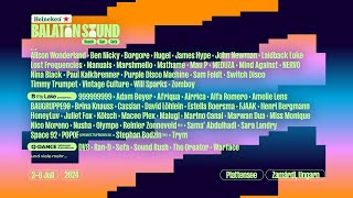 Full Line-up 2024 | Heineken Balaton Sound