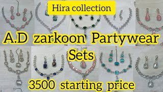 AD zarkoon new partywear set discounted price