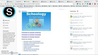 Schoology: Adding Materials--An Overview of What is Possible