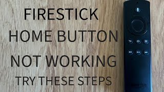 Quick and easy solution for your Amazon Firestick home button problem