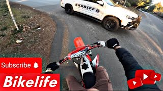 Nice Day to Ride CR125 PT1 #bikelife (Epic N Traffic) #vlog20 DID I GET CHASE 😱