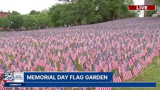 ‘Beautiful tribute’: Thousands of flags honor fallen Mass. service members on the Boston Common