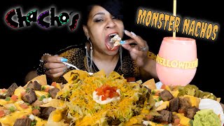 CHACHO'S MONSTER NACHOS MUKBANG EATING SHOW | THROWBACK THURSDAY Y'ALL!