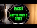 Mackie Master Fader 5 Safes