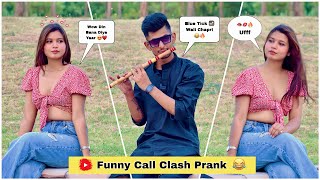 Call Clash Prank On Cute Girl | Impressing  Cute Girl By Singing | Singing Pranks India | Shaurya F|