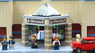 LEGO Starcourt Mall with Full Interior | Stranger Things