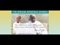 Daveyton Gumhano , Basa riri kufamba vanhu vachidzoka (The African Apostolic Church)