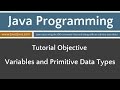Learn Java Programming - Variables and Primitive Data Types