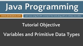 Learn Java Programming - Variables and Primitive Data Types