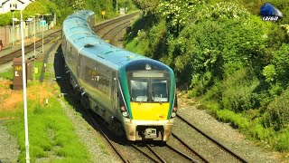 Trenuri Irlandeze în Gara Drogheda 🚄🚆🚅 Irish Trains in Drogheda Railway Station - 02 June 2023