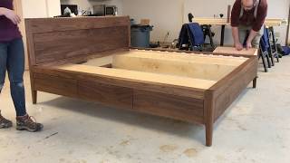 Platform Bed No. 2 - Storage Bed Assembly