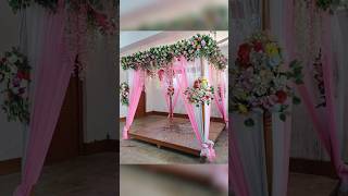 फ्लावर डैकोरेशन | wedding Mandap #weddingdecor