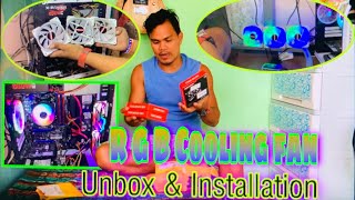 RGB Coolmoon Cooling Fan Review, Installation \u0026 Unboxing