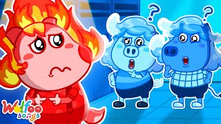 First Day at Water School 💦🔥 Ep05 | Kids Songs \u0026 Nursery Rhymes for Baby | Wolfoo Channel