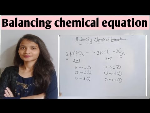 How To Balance Kclo3 = Kcl + O2 - YouTube