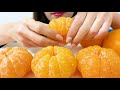 【咀嚼音】みかん【asmr】mandarin orange eating sounds