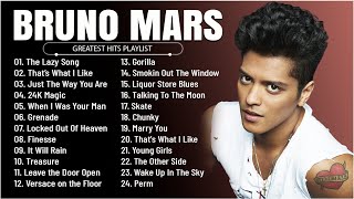 Bruno Mars - Greatest Hits Full Album -  Best Songs Collection 2023