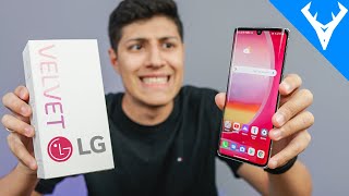 LG VELVET! VOCÊ VAI SE APAIXONAR nesse CELULAR! (SERIO) #UNBOXING