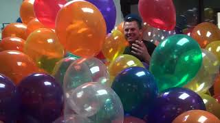 1,000 Balloons for Tim's 30th Birthday