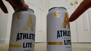 Athletic Brewing Company changed the Athletic Lite can design this year...