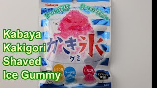 Kabaya Japanese Gummy Kakigori Shaved Ice Gummy／カバヤ かき氷グミ