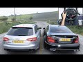 Audi RS4 & Mercedes AMG C63 - Forza Horizon 5 | Logitech g29 gameplay